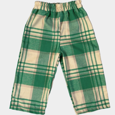 Pantalón Tartán Verde
