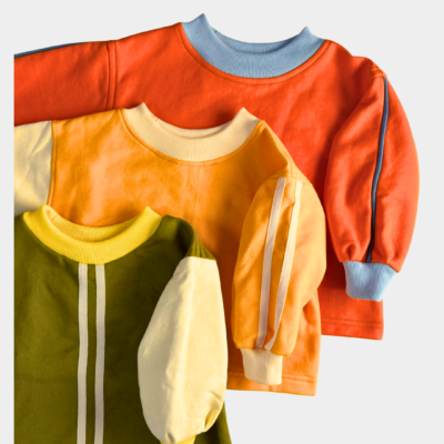 Polerón Amarillo Stripes